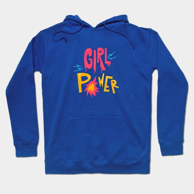 Girl Power Hoodie by yogisnanda